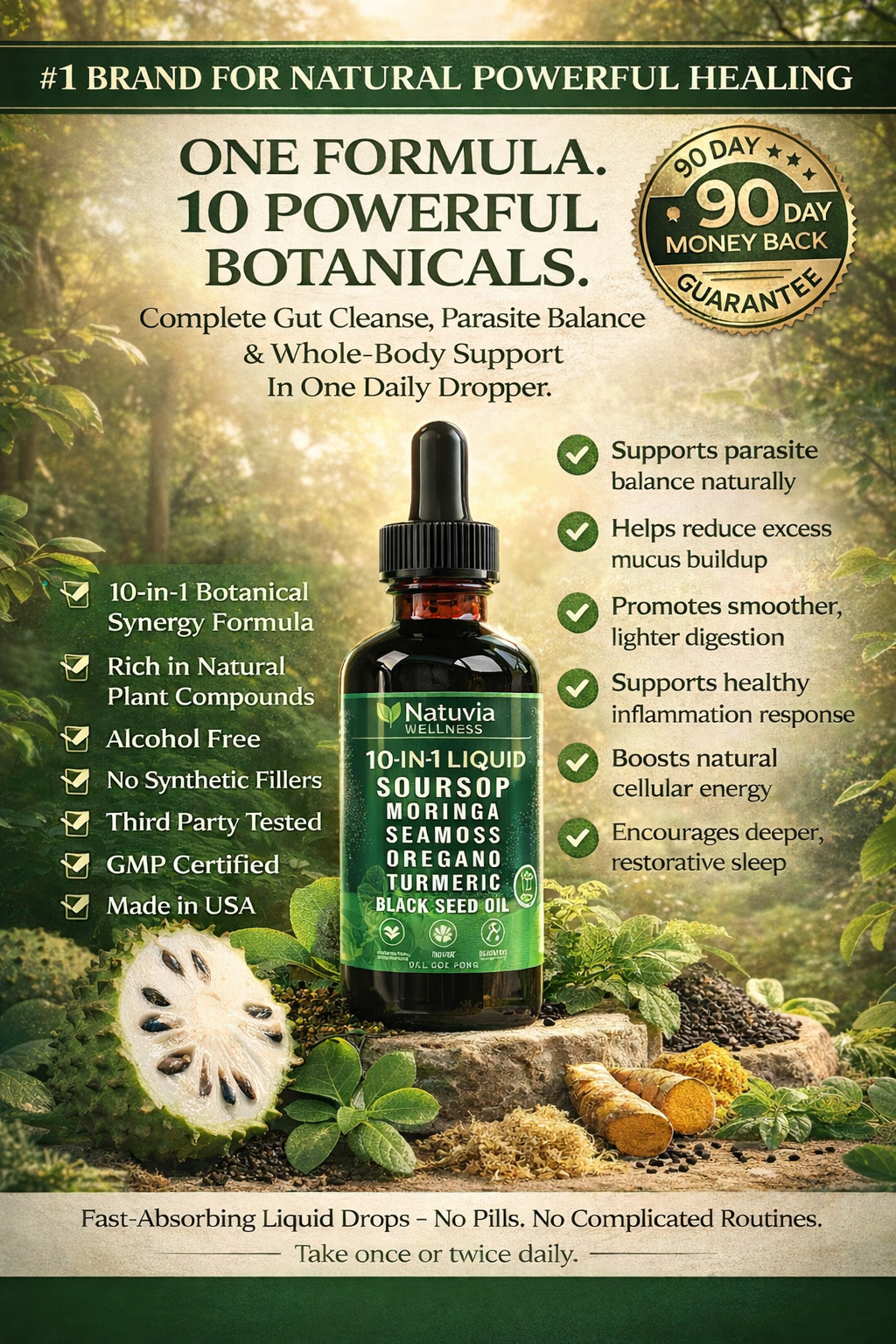 Natuvia™ Soursop Drops - Restore Your Natural Body TODAY